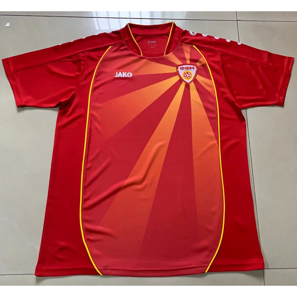 2021/22 North Macedonia Home Kit Soccer Jersey